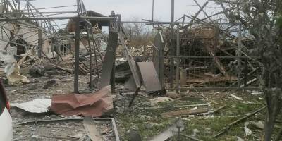 Наслідки російського авіаудару по житловому будинку у Запорізькій області 2 травня 2026 року