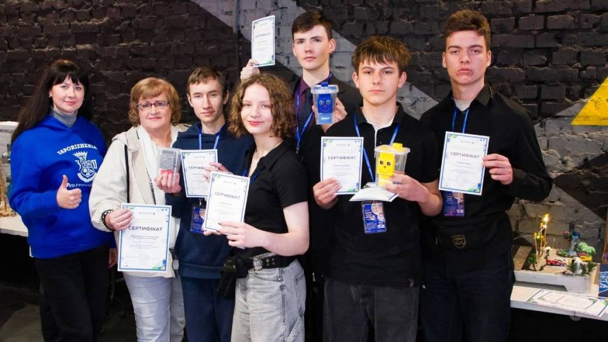 Запорізький технічний ліцей провів фестиваль STEM-проєктів