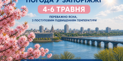 Що буде з погодою у Запоріжжі: синоптики дали прогноз на найближчі дні