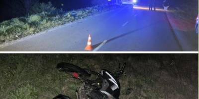 Місце ДТП між селами Світанок та Відрадне у Запорізькому районі, травень 2026 року