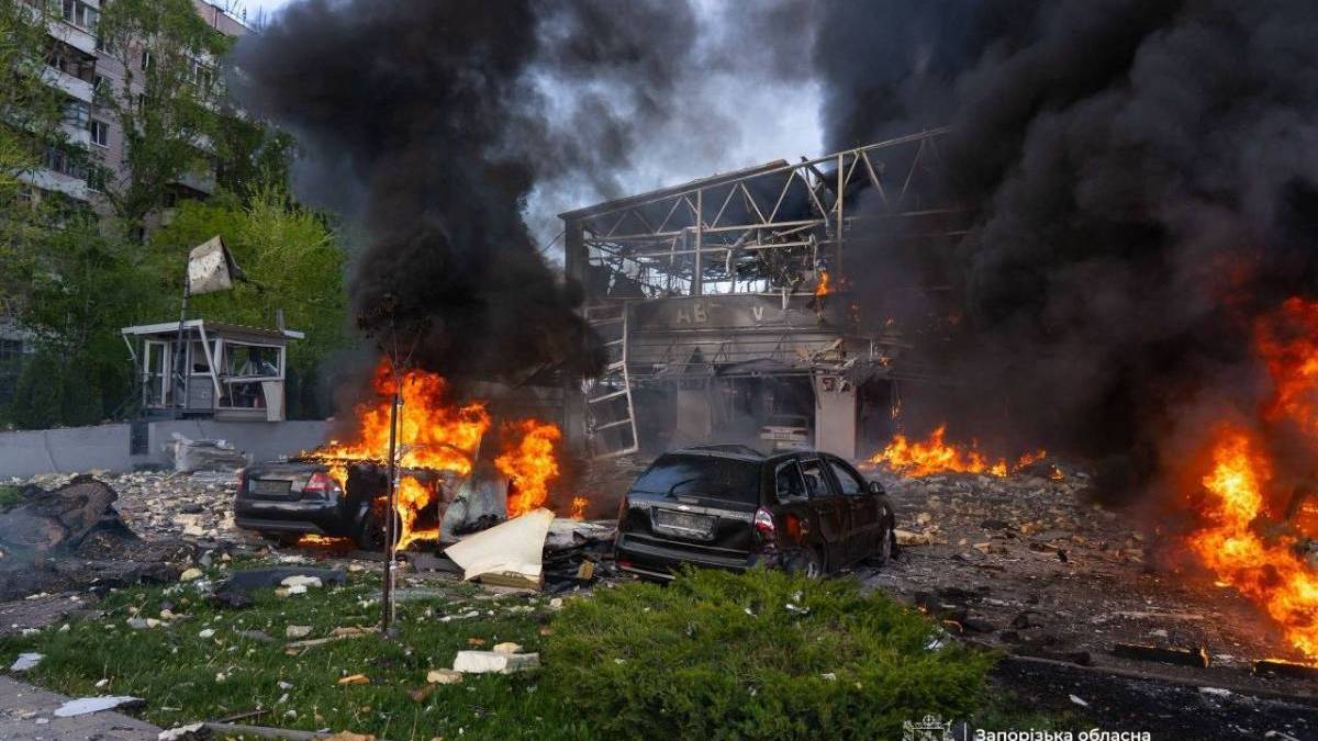 Карта ударів рф по Запорізькій області за 5 травня 2026 року — 51 населений пункт