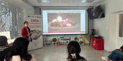 У чотирьох громадах Запорізької області провели тренінги з мінної безпеки