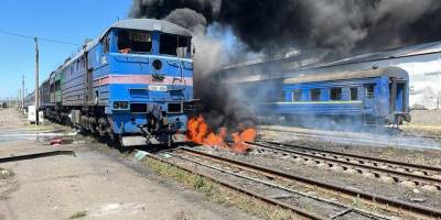 На Миколаївщині російські війська атакували пасажирський поїзд