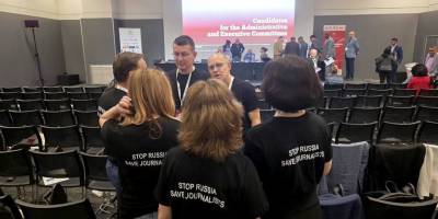Росіян виключили із Міжнародної федерації журналістів