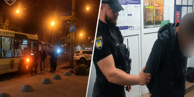 У Запоріжжі агресивний пасажир розпилив вогнегасник і вдарив водія автобуса