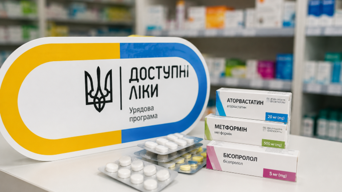 До уваги запоріжців: нові препарати для серця і діабету додали до «Доступних ліків»