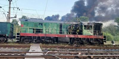 Вранці росія атакувала об’єкти залізничної інфраструктури на Дніпровщині. Поранено машиніста.