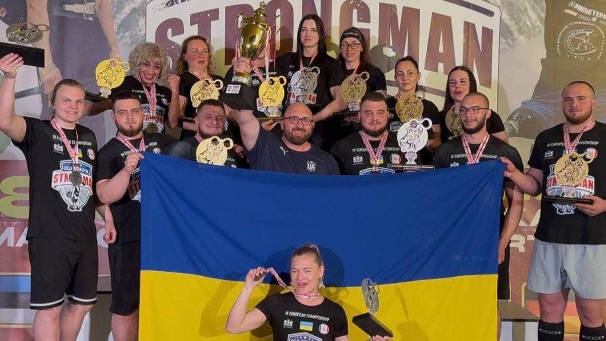 Богатир із Запоріжжя побив світовий рекорд на чемпіонаті Європи (відео)