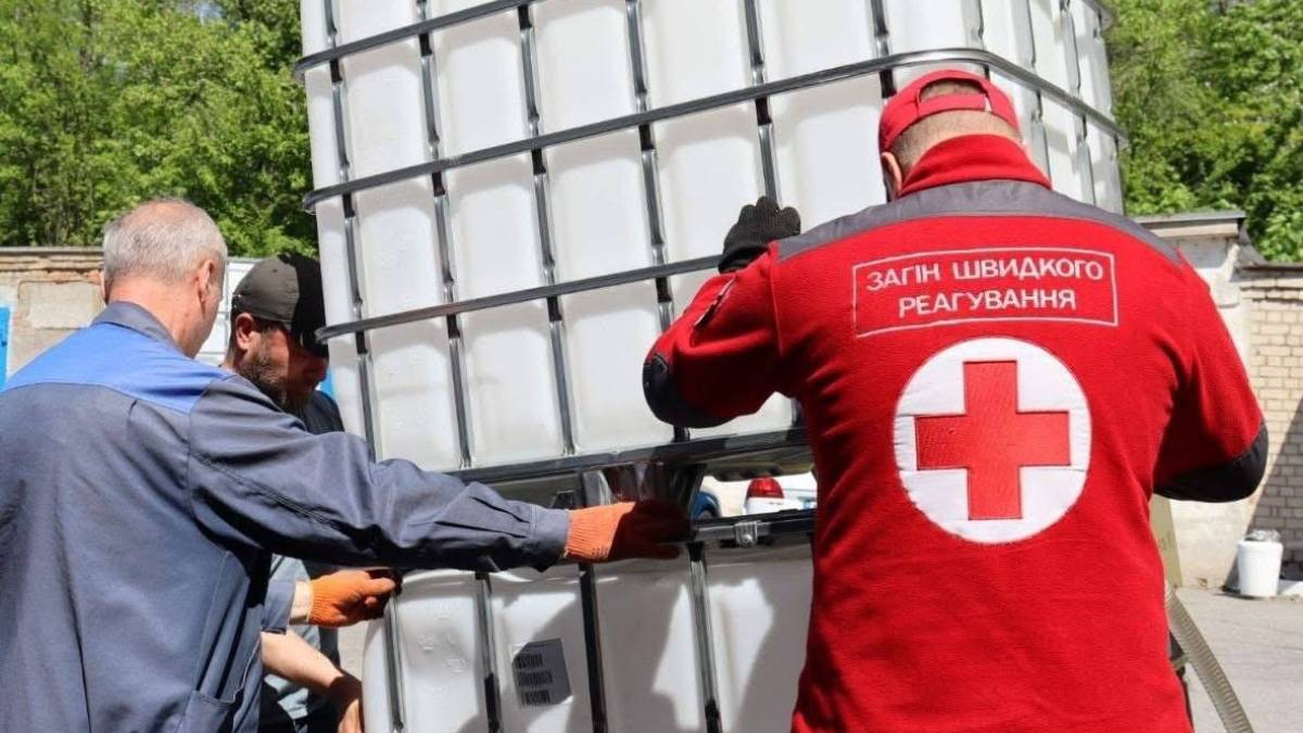 У лікарні Запоріжжя з’явилася потужна установка для очищення води