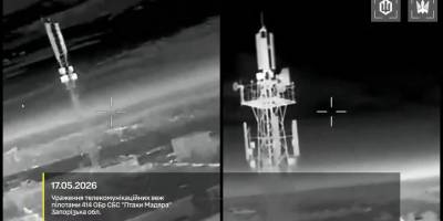 На окупованій частині Запорізької області дрони завдали ударів по важливих об’єктах