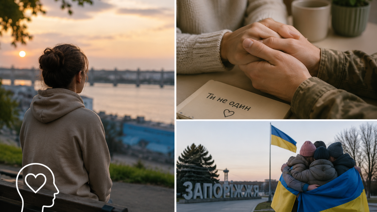 Виснаження, тривога, ПТСР: як війна руйнує психічне здоров’я і де шукати допомогу у Запоріжжі