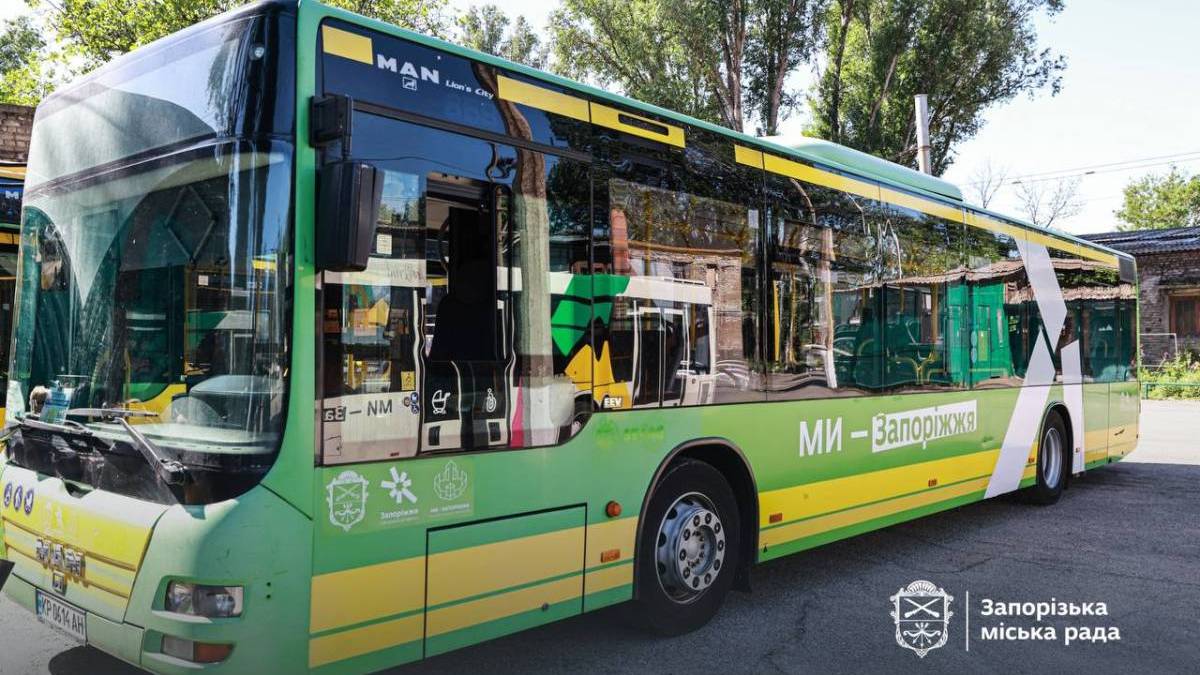 На новому маршруті у Запоріжжі курсуватимуть автобуси від німецького міста-побратима