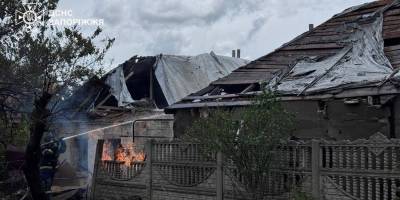 Рятувальники ДСНС Запоріжжя ліквідують наслідки обстрілів 30 травня 2026 року
